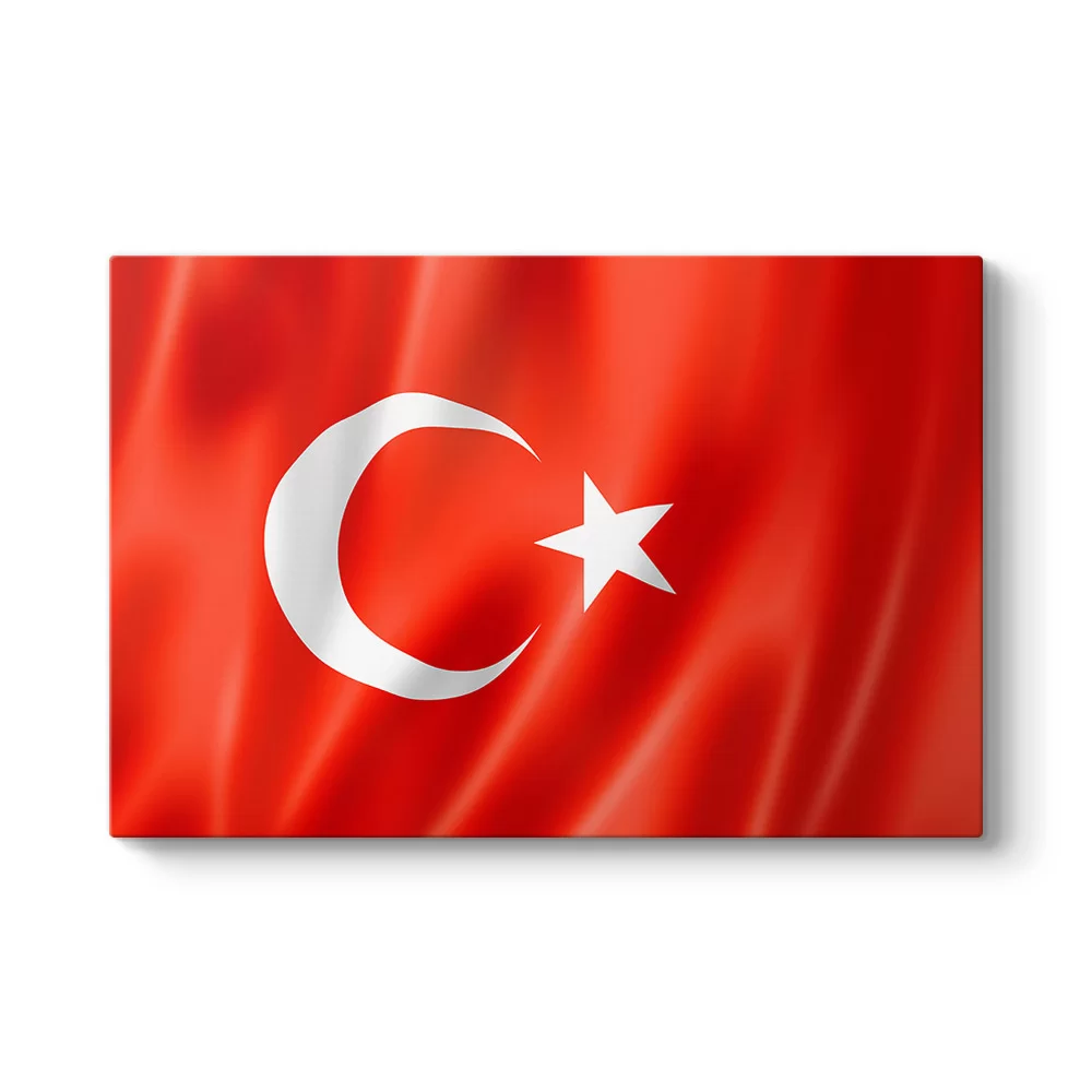 Türk Bayrağı Tablosu - Model 1